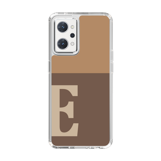 Slim Protection Case［ Original - initial two tone - E brown ］