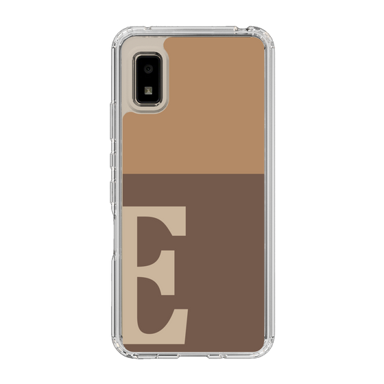 Slim Protection Case［ Original - initial two tone - E brown ］