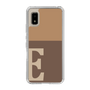 Slim Protection Case［ Original - initial two tone - E brown ］