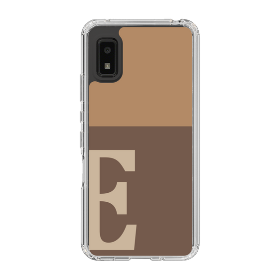 Slim Protection Case［ Original - initial two tone - E brown ］