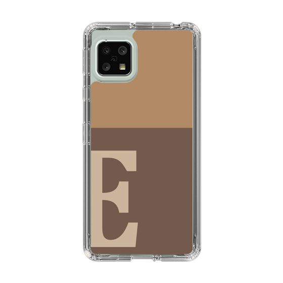 Slim Protection Case［ Original - initial two tone - E brown ］