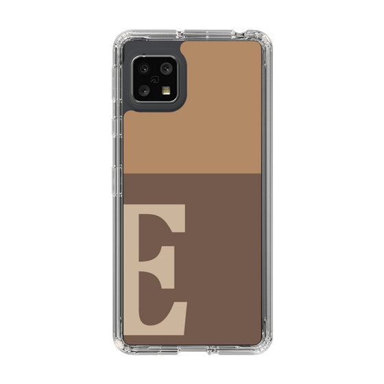 Slim Protection Case［ Original - initial two tone - E brown ］