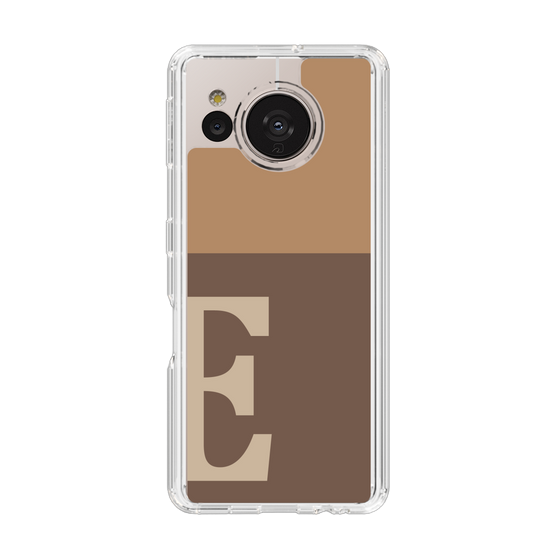 Slim Protection Case［ Original - initial two tone - E brown ］