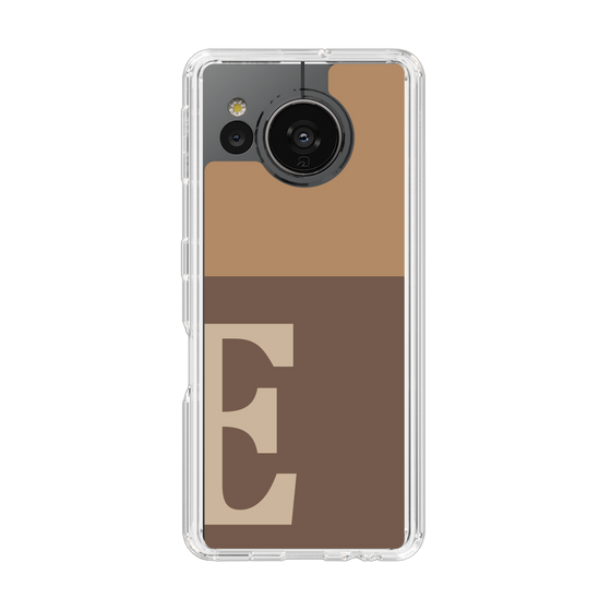 Slim Protection Case［ Original - initial two tone - E brown ］