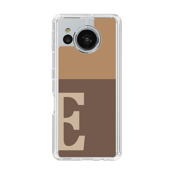 Slim Protection Case［ Original - initial two tone - E brown ］