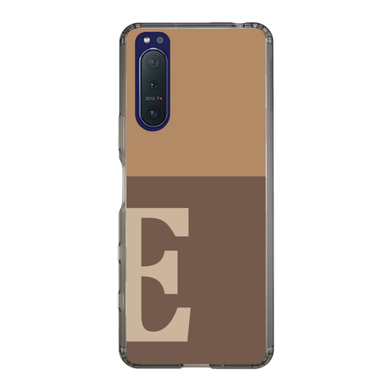 Slim Protection Case［ Original - initial two tone - E brown ］