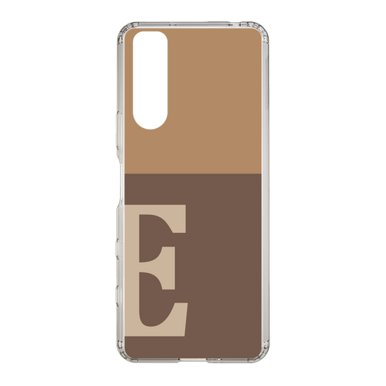 Slim Protection Case［ Original - initial two tone - E brown ］