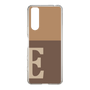 Slim Protection Case［ Original - initial two tone - E brown ］