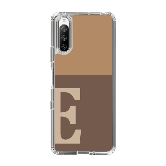 Slim Protection Case［ Original - initial two tone - E brown ］