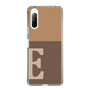 Slim Protection Case［ Original - initial two tone - E brown ］