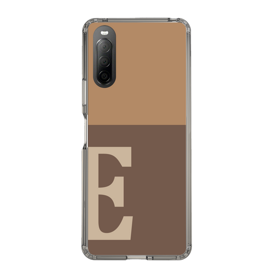 Slim Protection Case［ Original - initial two tone - E brown ］