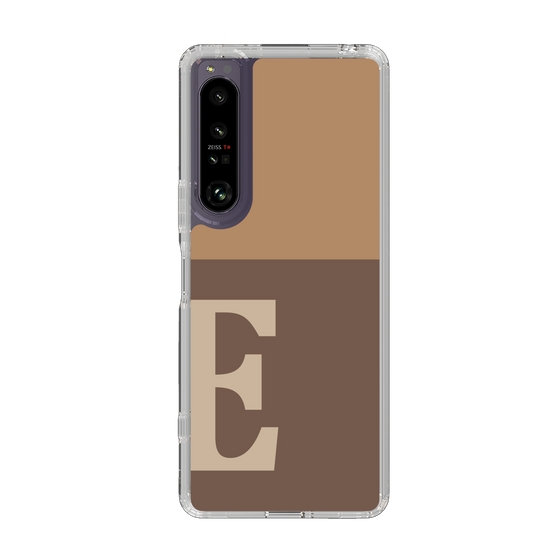 Slim Protection Case［ Original - initial two tone - E brown ］