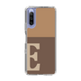 Slim Protection Case［ Original - initial two tone - E brown ］