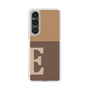 Slim Protection Case［ Original - initial two tone - E brown ］