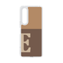 Slim Protection Case［ Original - initial two tone - E brown ］