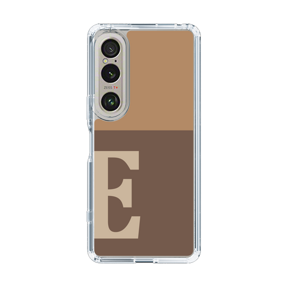 Slim Protection Case［ Original - initial two tone - E brown ］