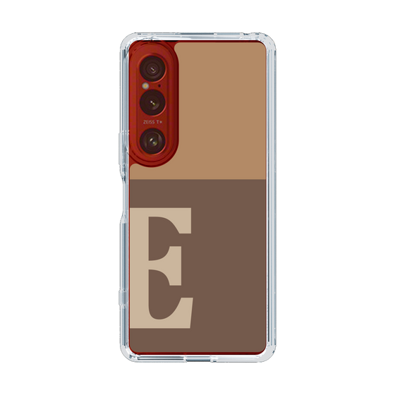 Slim Protection Case［ Original - initial two tone - E brown ］