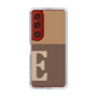Slim Protection Case［ Original - initial two tone - E brown ］
