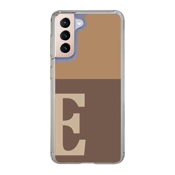 Slim Protection Case［ Original - initial two tone - E brown ］