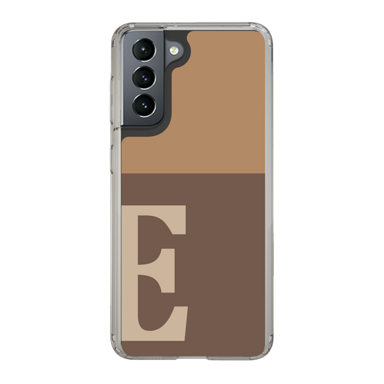Slim Protection Case［ Original - initial two tone - E brown ］