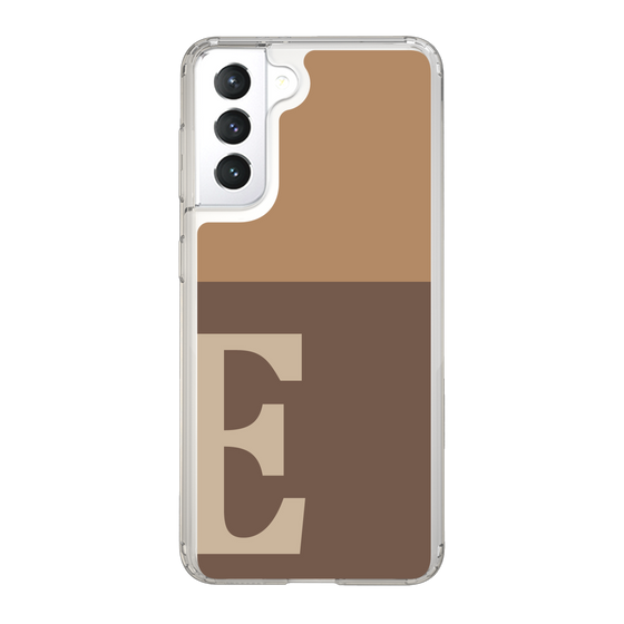 Slim Protection Case［ Original - initial two tone - E brown ］