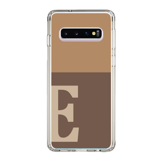 Slim Protection Case［ Original - initial two tone - E brown ］