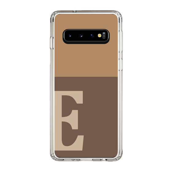 Slim Protection Case［ Original - initial two tone - E brown ］