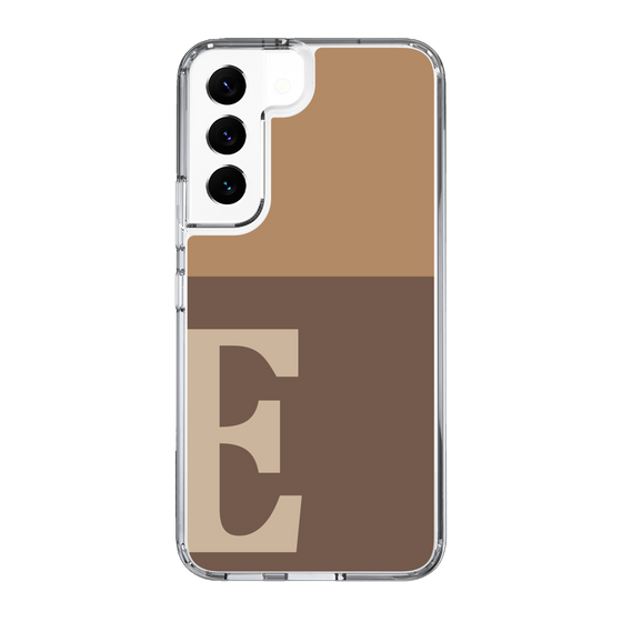 Slim Protection Case［ Original - initial two tone - E brown ］