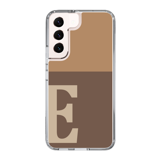 Slim Protection Case［ Original - initial two tone - E brown ］