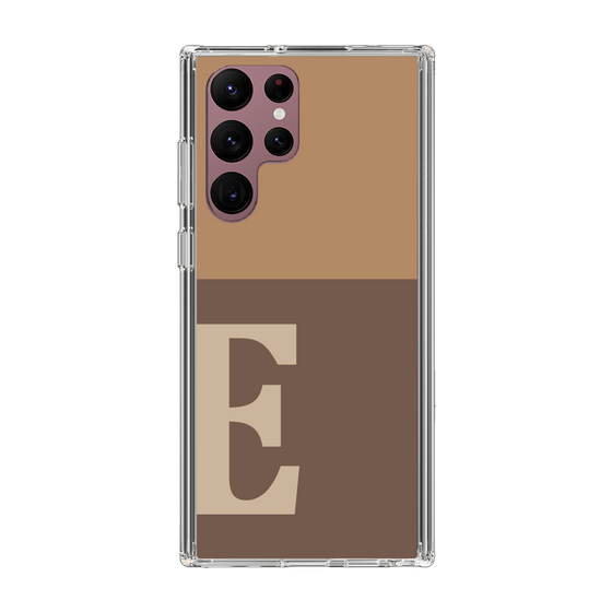 Slim Protection Case［ Original - initial two tone - E brown ］