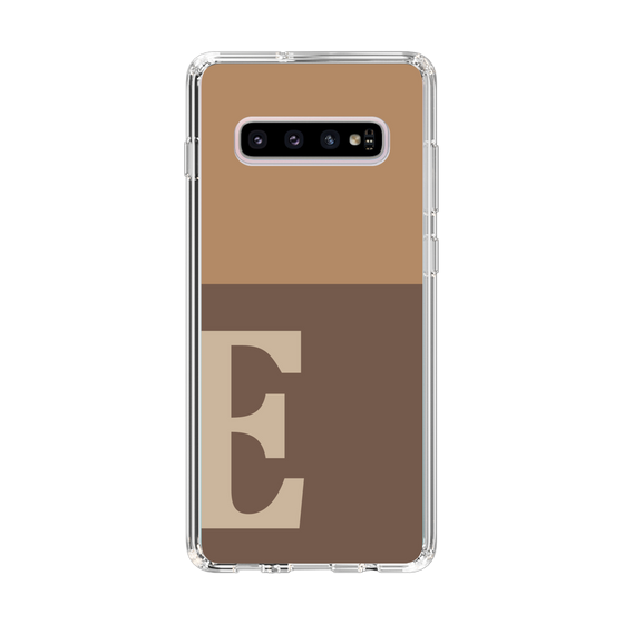 Slim Protection Case［ Original - initial two tone - E brown ］