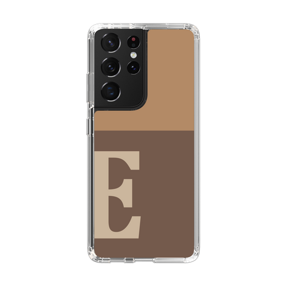 Slim Protection Case［ Original - initial two tone - E brown ］