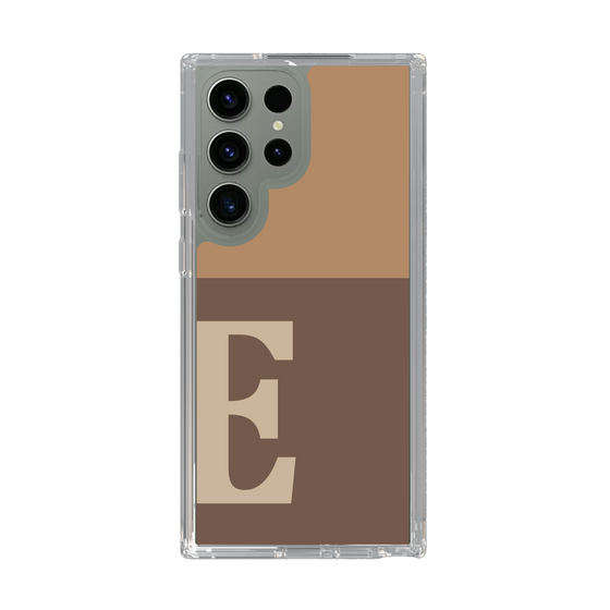 Slim Protection Case［ Original - initial two tone - E brown ］