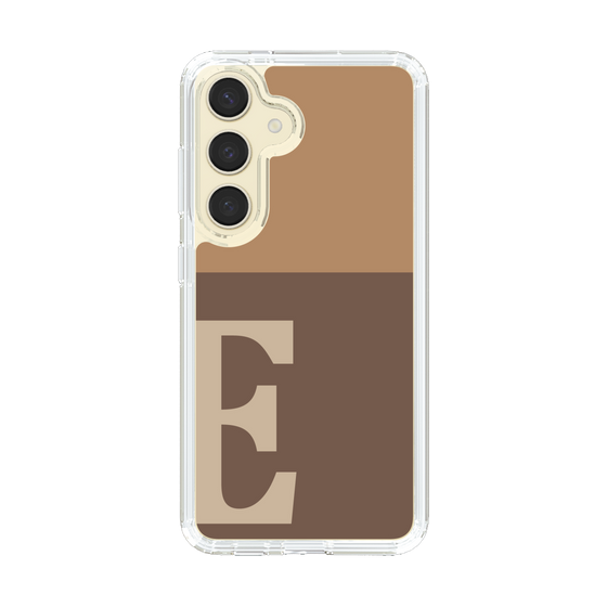 Slim Protection Case［ Original - initial two tone - E brown ］