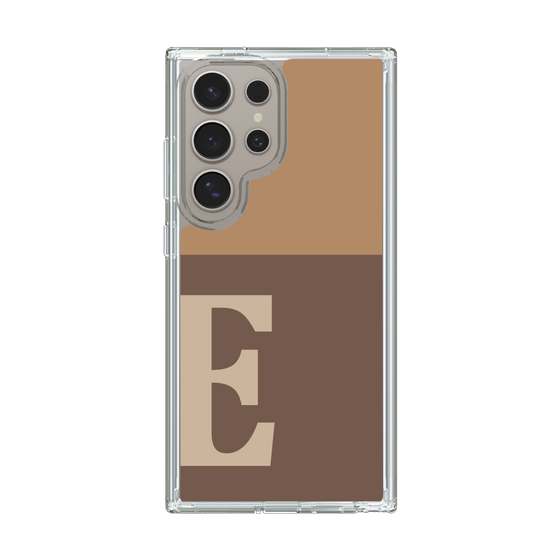 Slim Protection Case［ Original - initial two tone - E brown ］