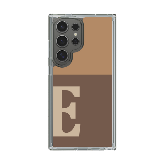 Slim Protection Case［ Original - initial two tone - E brown ］