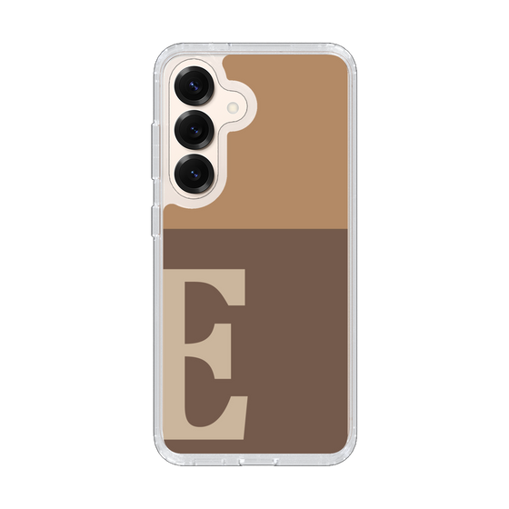 Slim Protection Case［ Original - initial two tone - E brown ］