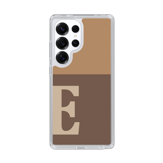 Slim Protection Case［ Original - initial two tone - E brown ］