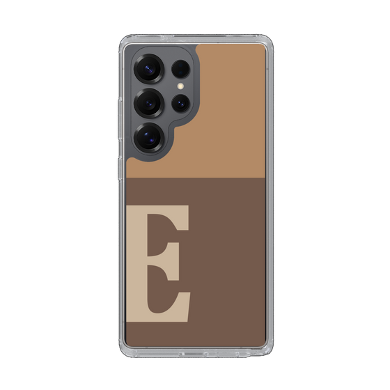 Slim Protection Case［ Original - initial two tone - E brown ］