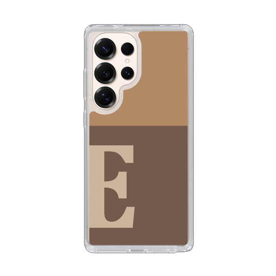 Slim Protection Case［ Original - initial two tone - E brown ］