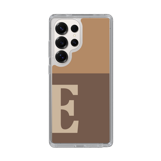 Slim Protection Case［ Original - initial two tone - E brown ］