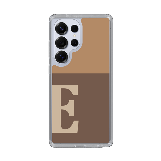 Slim Protection Case［ Original - initial two tone - E brown ］