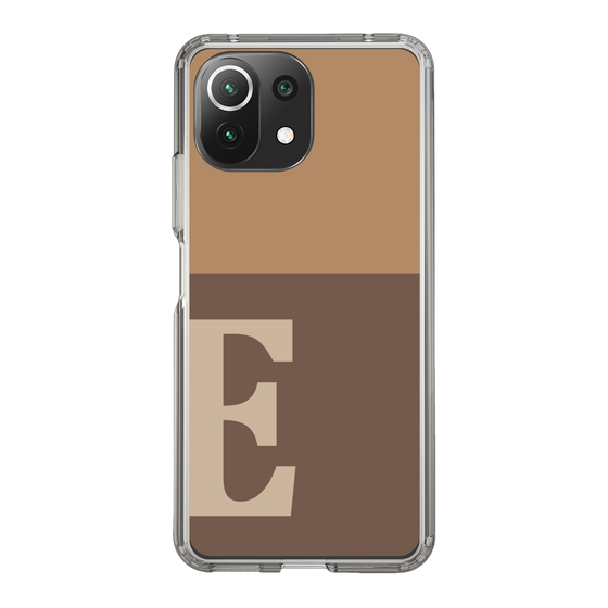Slim Protection Case［ Original - initial two tone - E brown ］