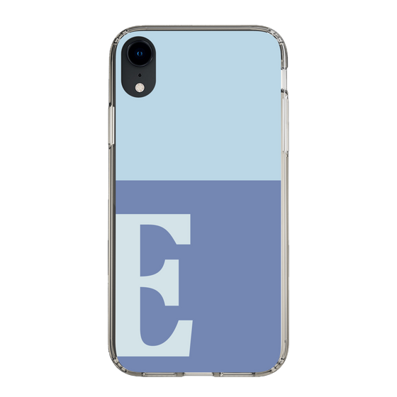 Slim Protection Case［ Original - initial two tone - E blue ］