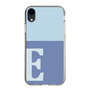 Slim Protection Case［ Original - initial two tone - E blue ］