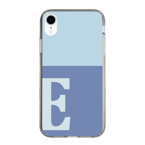 Slim Protection Case［ Original - initial two tone - E blue ］