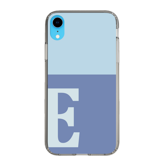Slim Protection Case［ Original - initial two tone - E blue ］