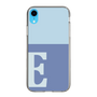 Slim Protection Case［ Original - initial two tone - E blue ］