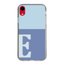 Slim Protection Case［ Original - initial two tone - E blue ］
