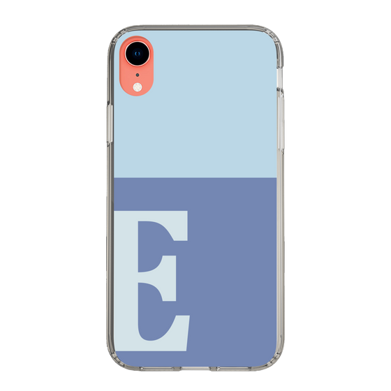Slim Protection Case［ Original - initial two tone - E blue ］